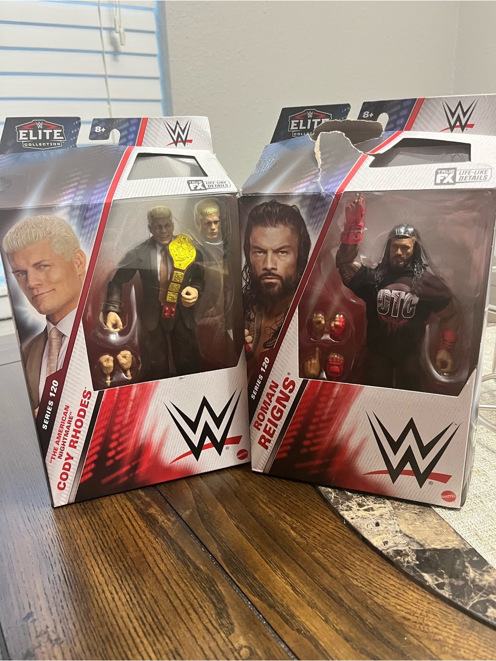 WWWww Elite Collection TruFX Bundle - Roman Reigns and Cody Rhodes Series 120-